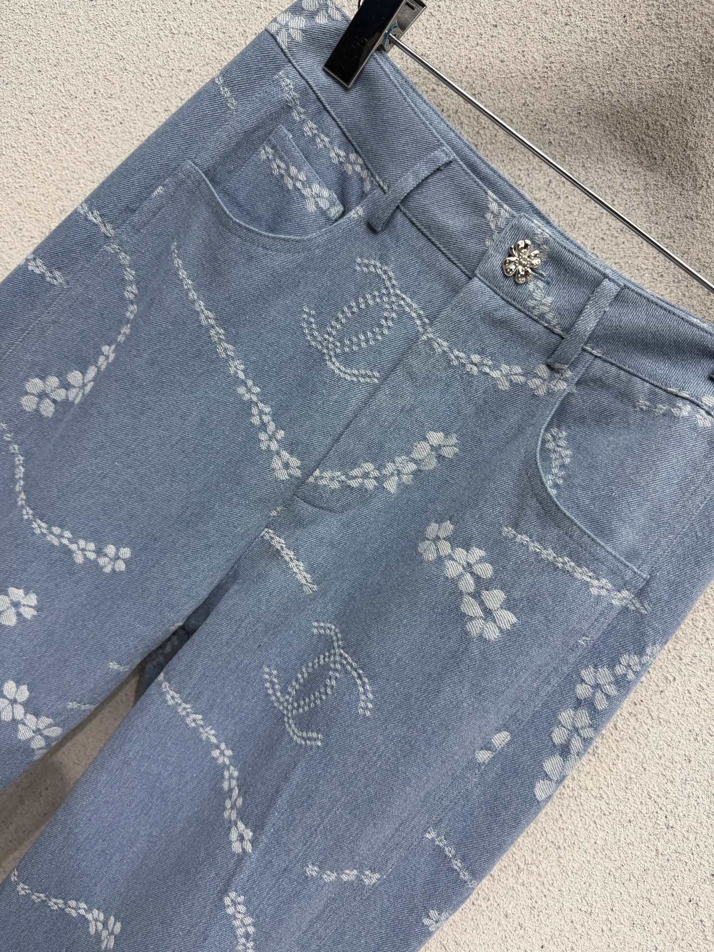 CC Set Jeans Vest Blue Denim 393953