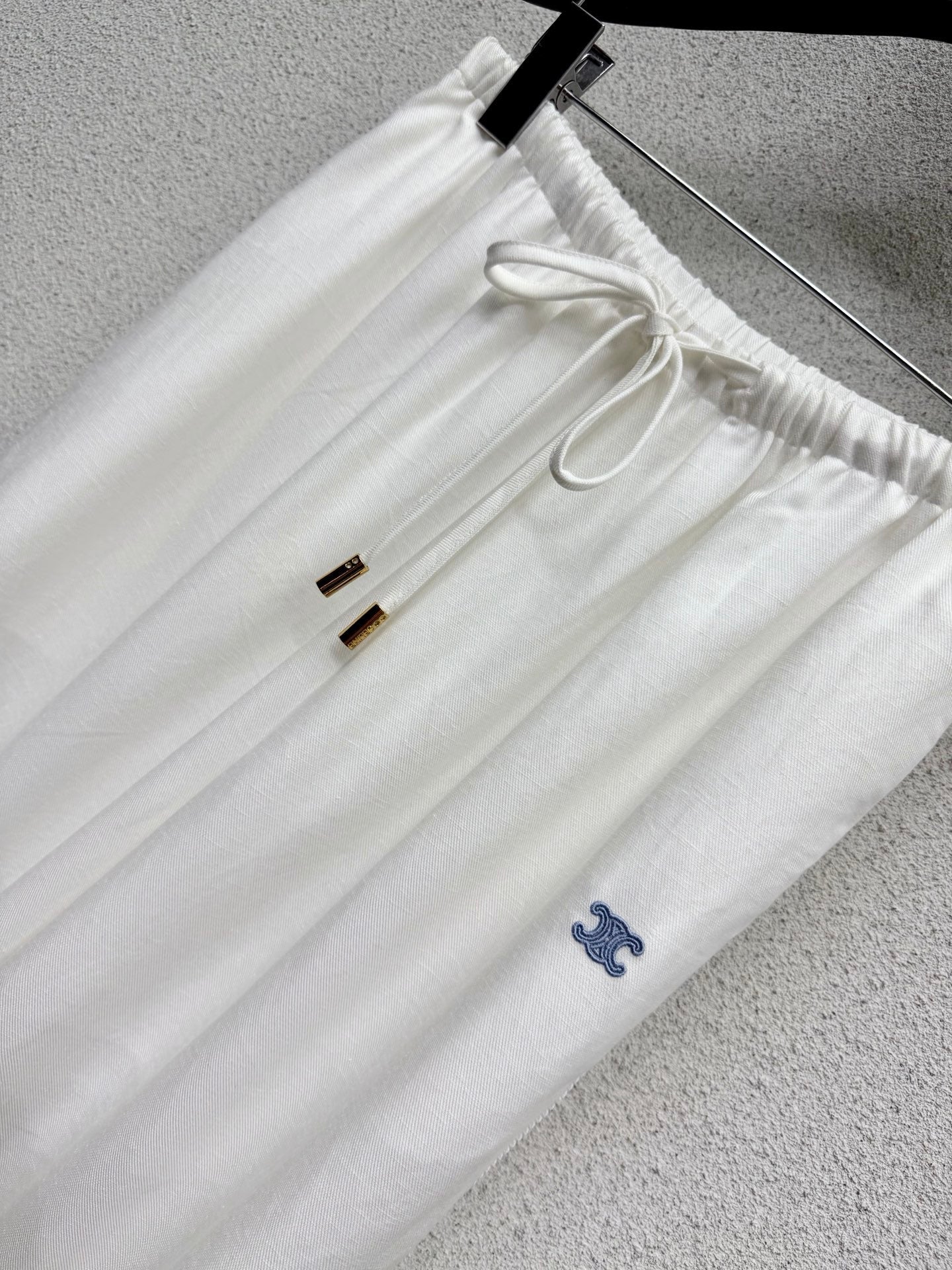 Celine Casual Trousers Lyocell Linen 398293