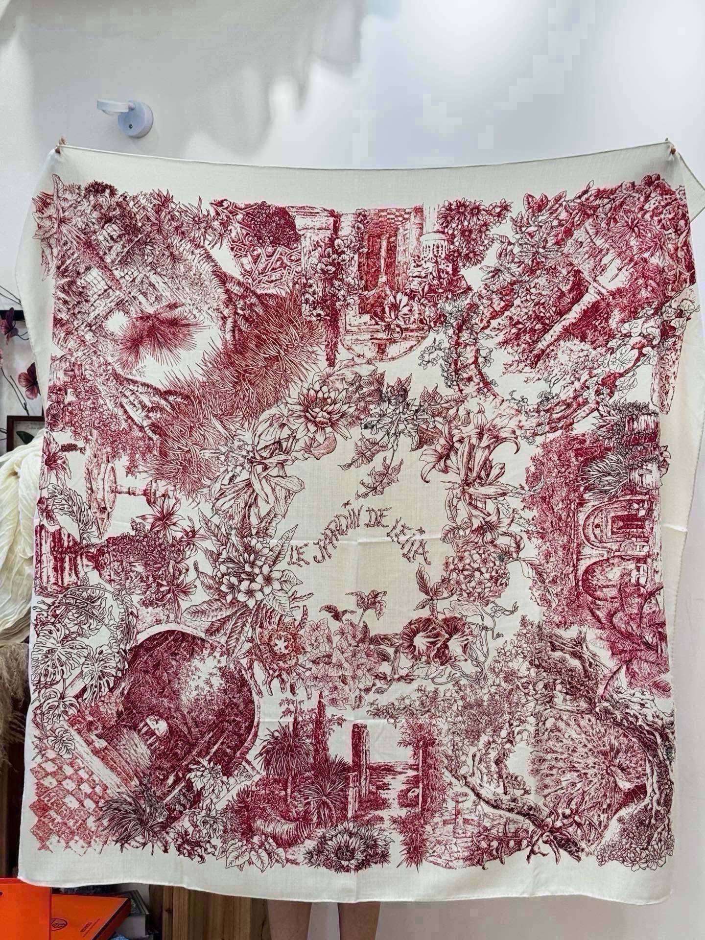 HM 26s Scarf 140 In Cashmere And Silk 216481