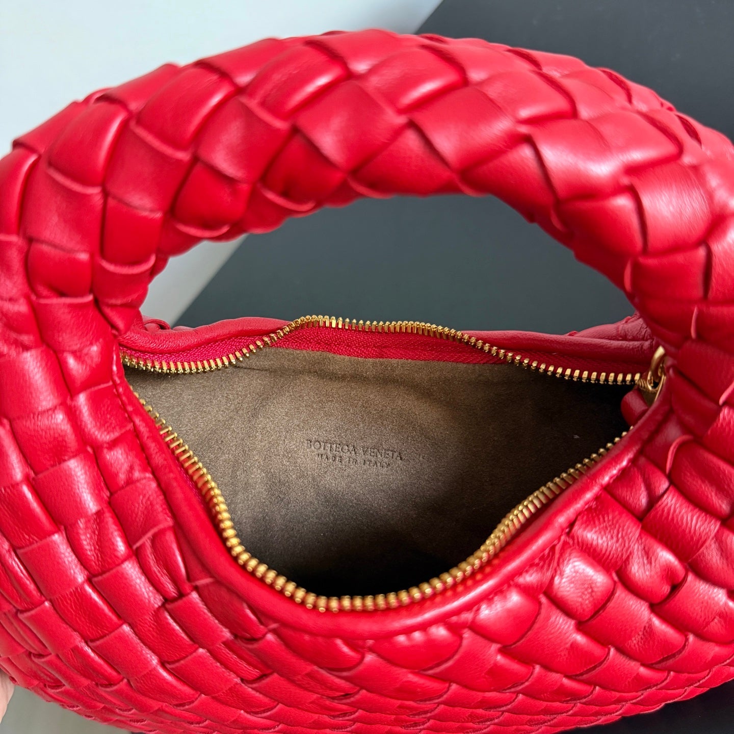 Bottga Veneta 2026 Bag 26cm Red Lambskin