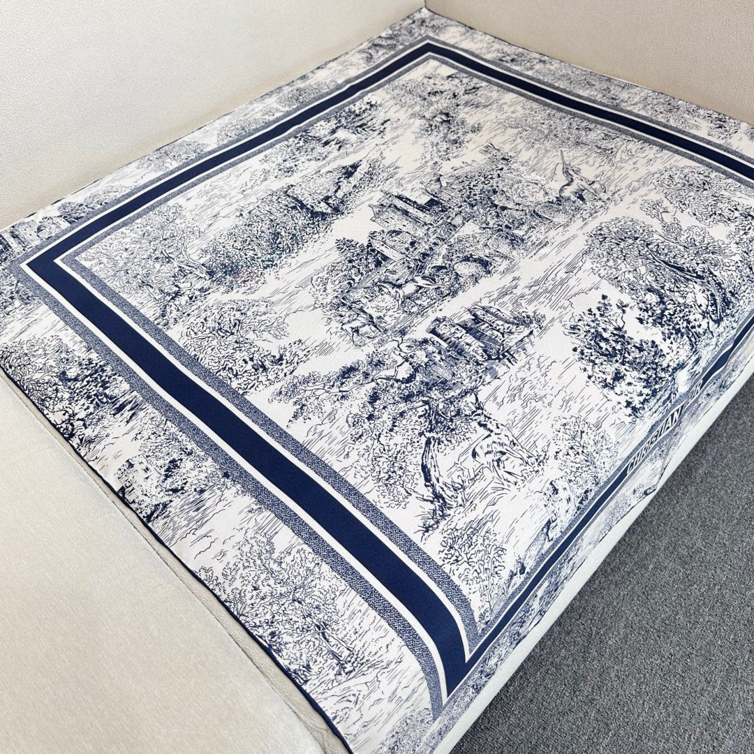 Dior 26s Scarf 90cm Silk 305978