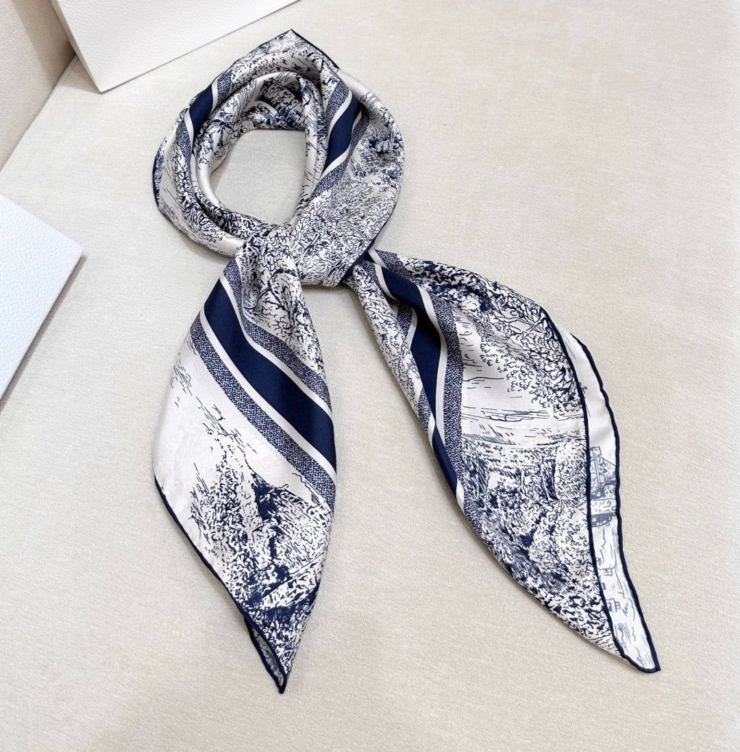 Dior 26s Scarf 90cm Silk 305978