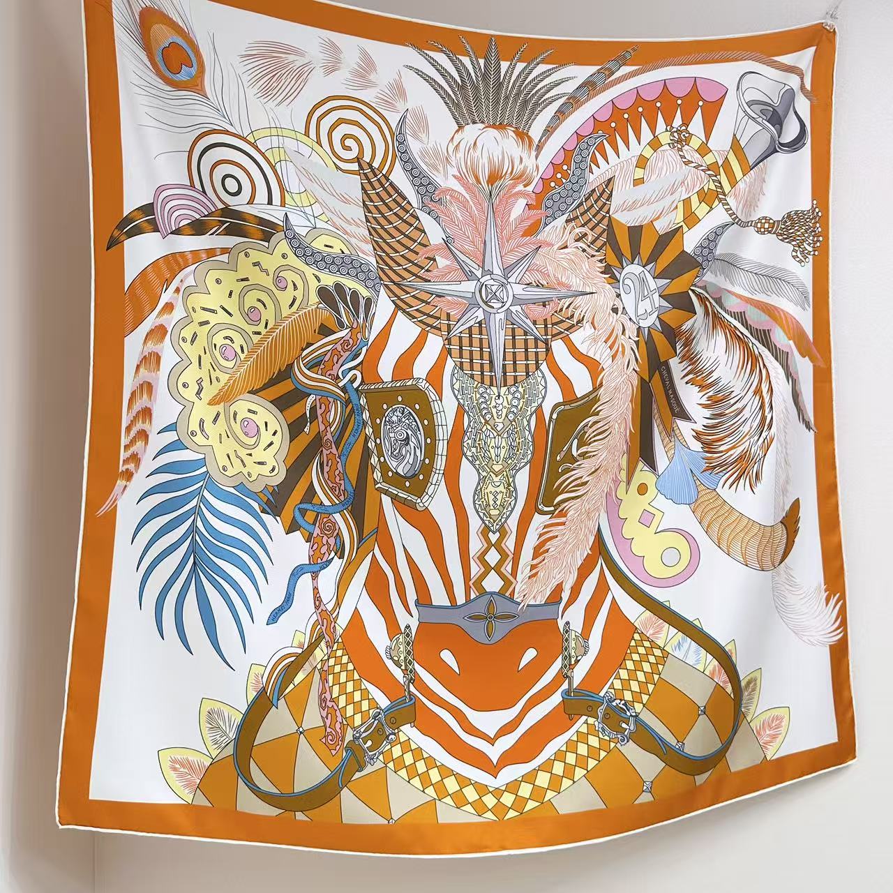 Hermes 26s Scarf 90 In Silk 303219