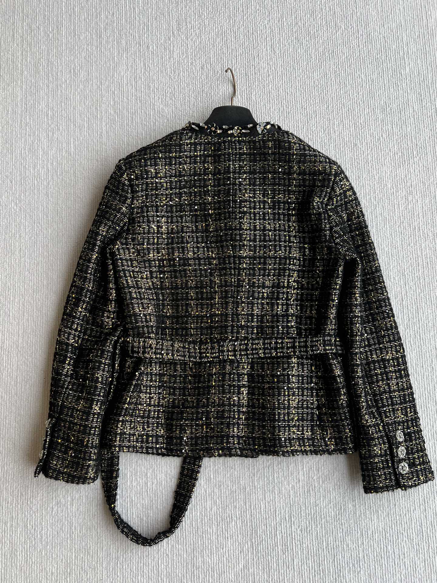 CC 25 Set Tweed Black Polyester Wool 289987