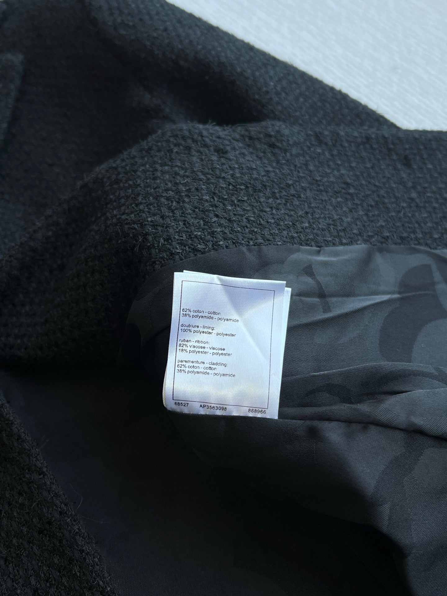 CC 26s Jacket Black Tweed 372574