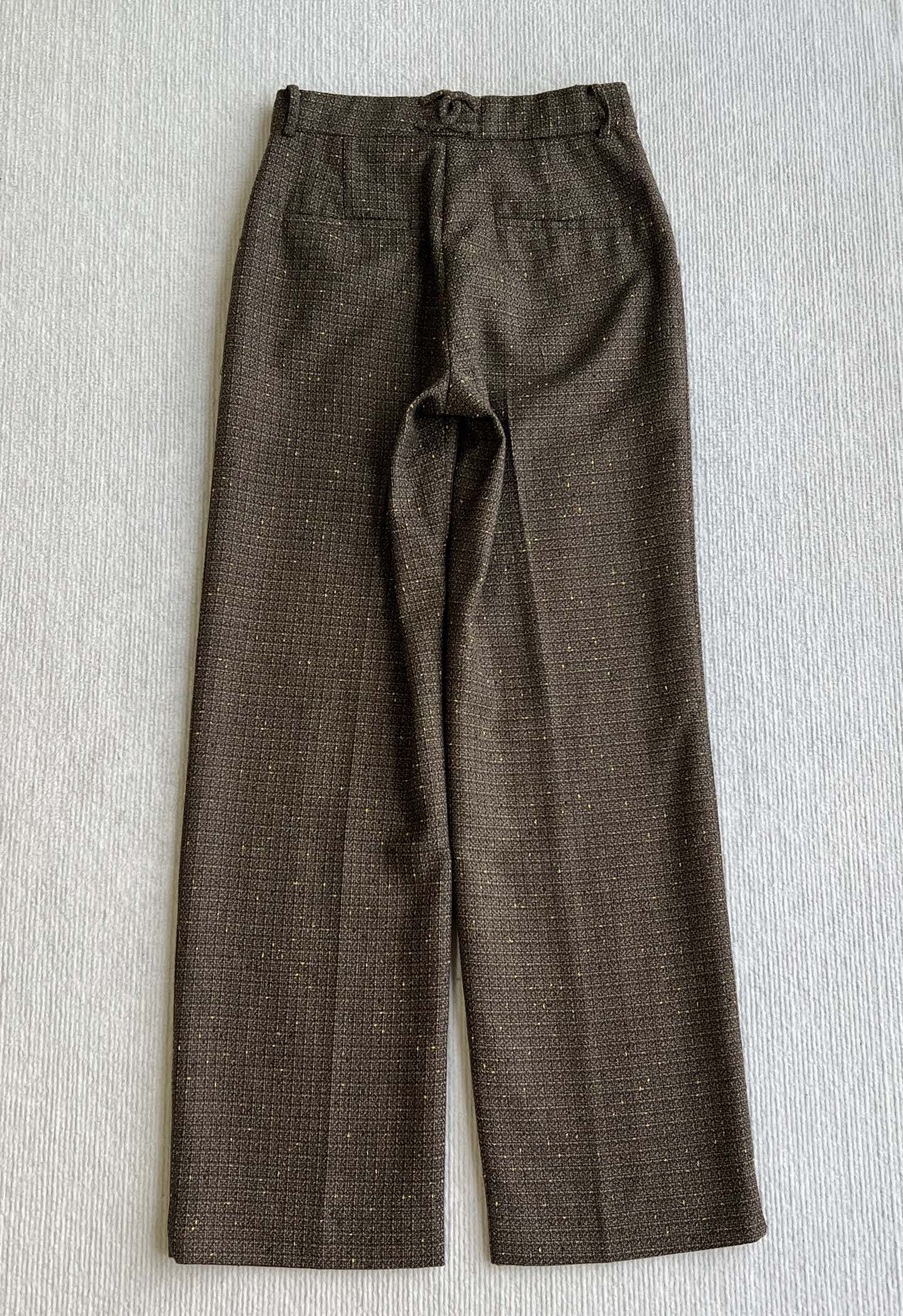 CC 26s Long Pant Deep Taupe Tweed 405214