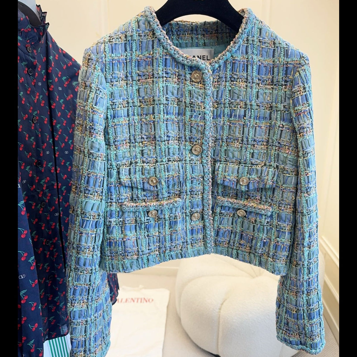 Chanel Wool Coat Style 42