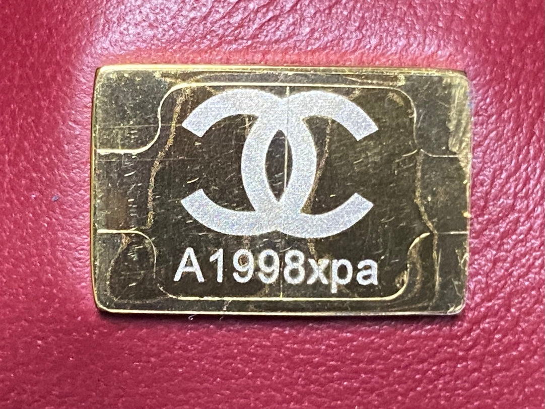 Chanel 2026 Pouch With Leather Strap 25cm Olive Green Calfskin