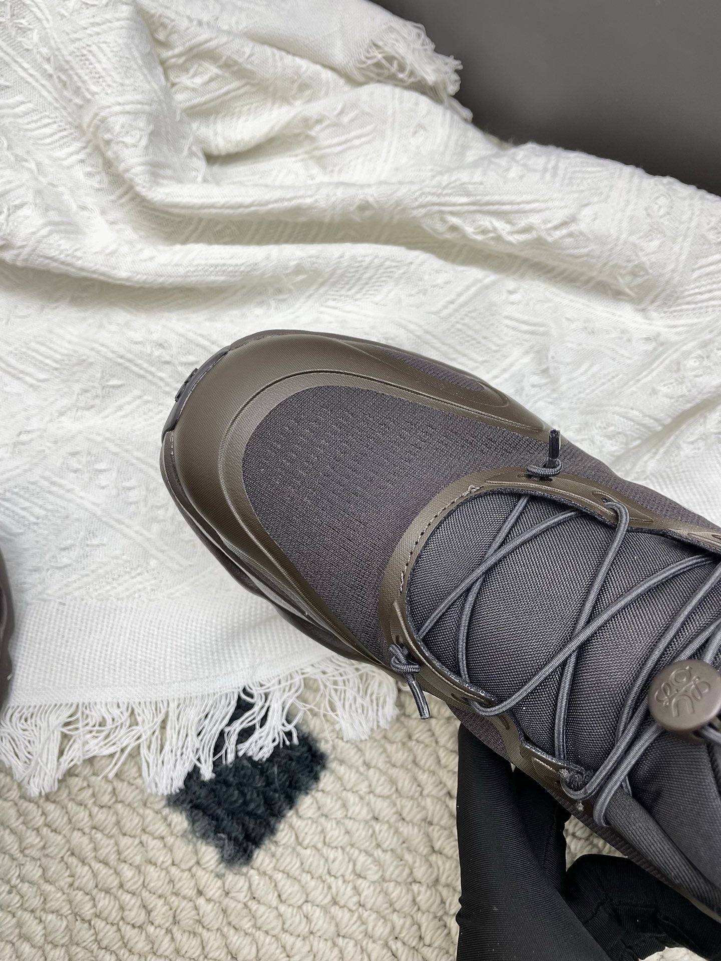 Loewe 26s Cloudsolo Sneakers Dark Brown Recycled Polyester