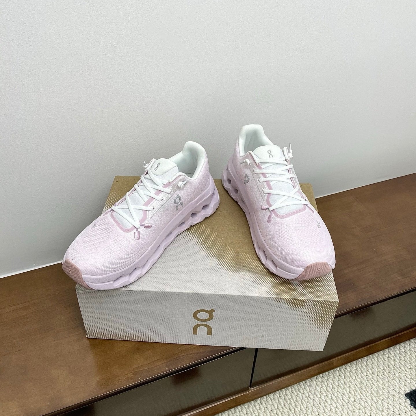 Loewe 26s Cloudtilt Sneaker In Light Pink Recycled Polyester