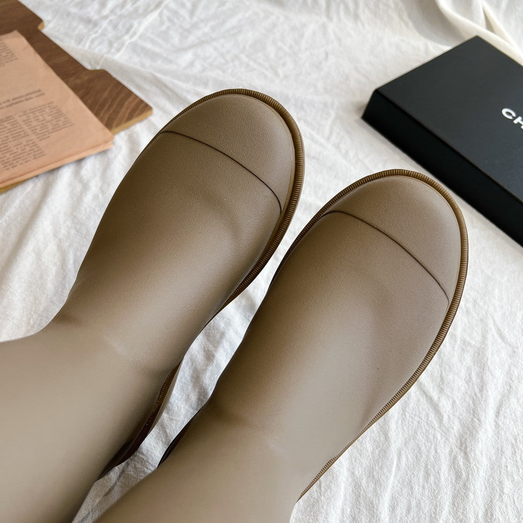 CC 26s Rain Boots Taupe Rubber 928091