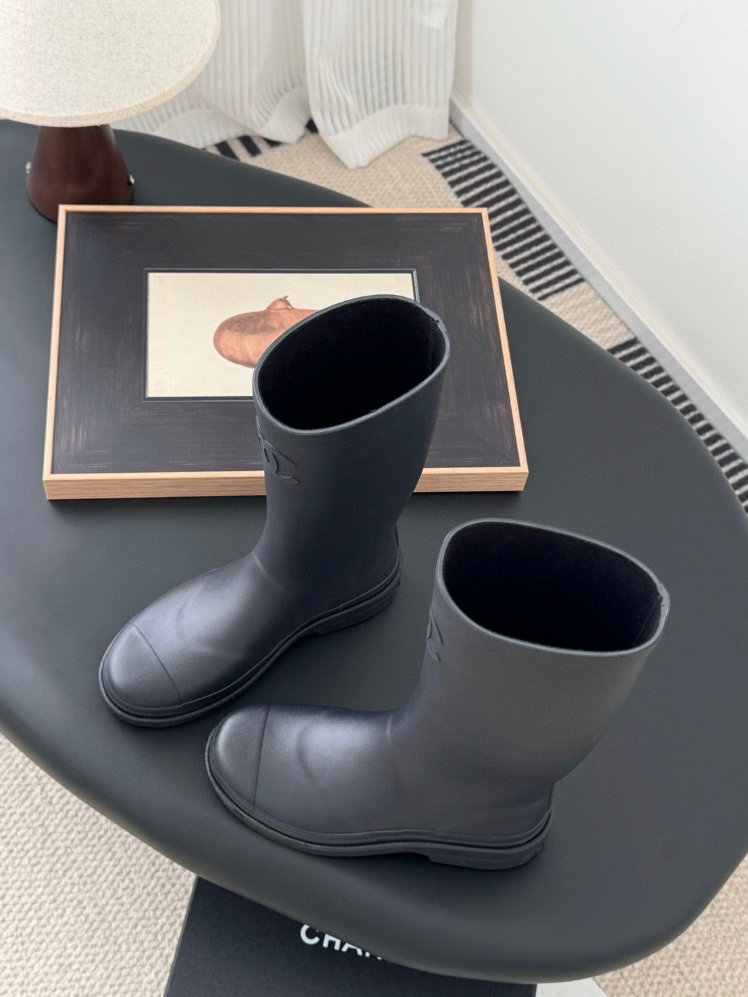 CC 26s Rain Boots Black Rubber 927127
