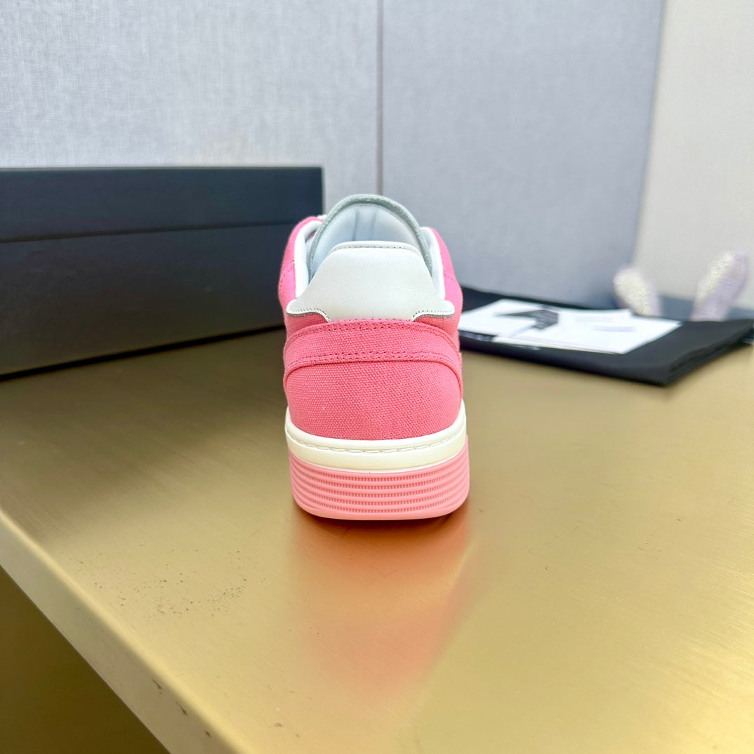 CC 24C Cruise Sneakers Hot Pink White Cotton 980938