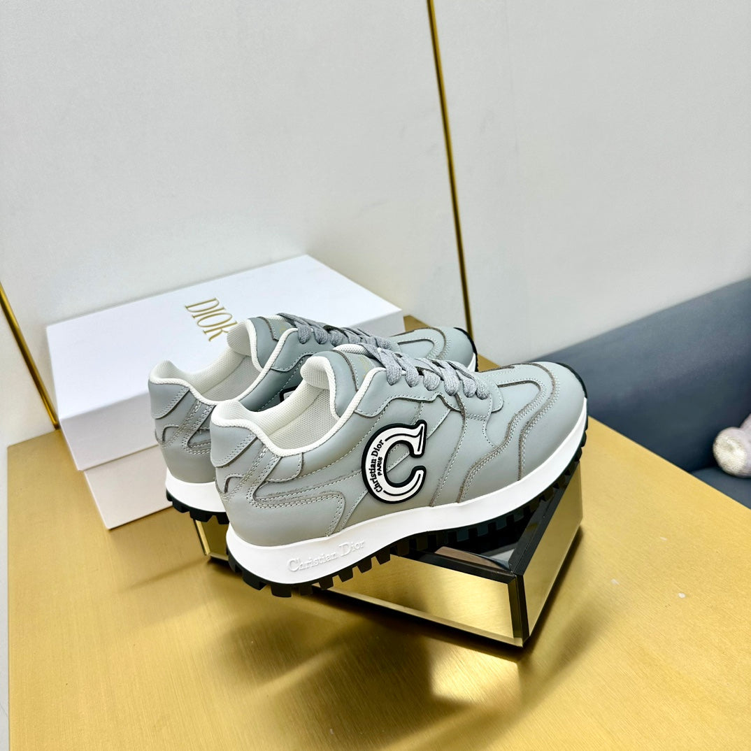 CD C'est Dior Sneaker Blue Grey Cowhide 111746
