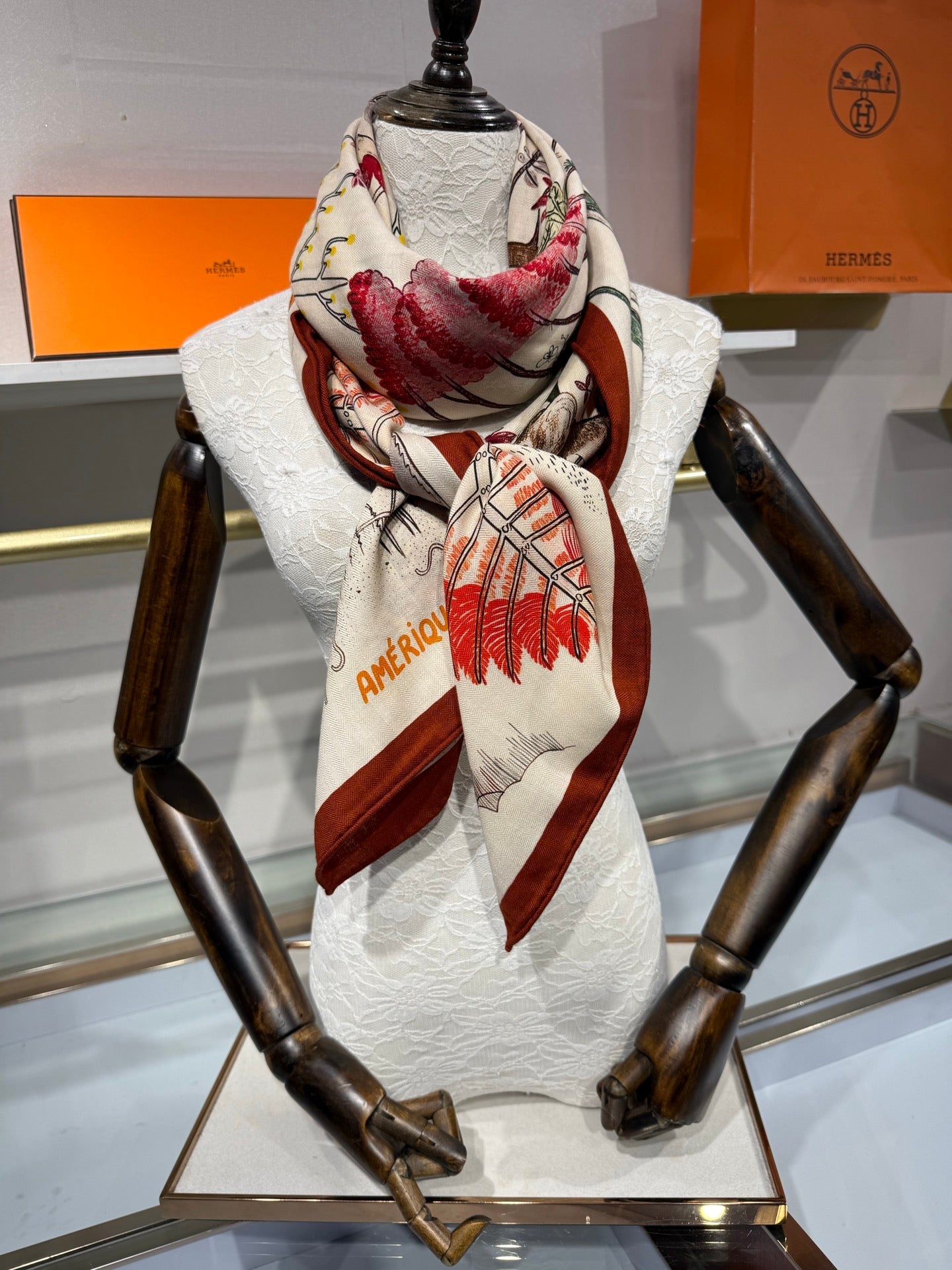 HM 26s Scarf 140 In Cashmere And Silk 216597