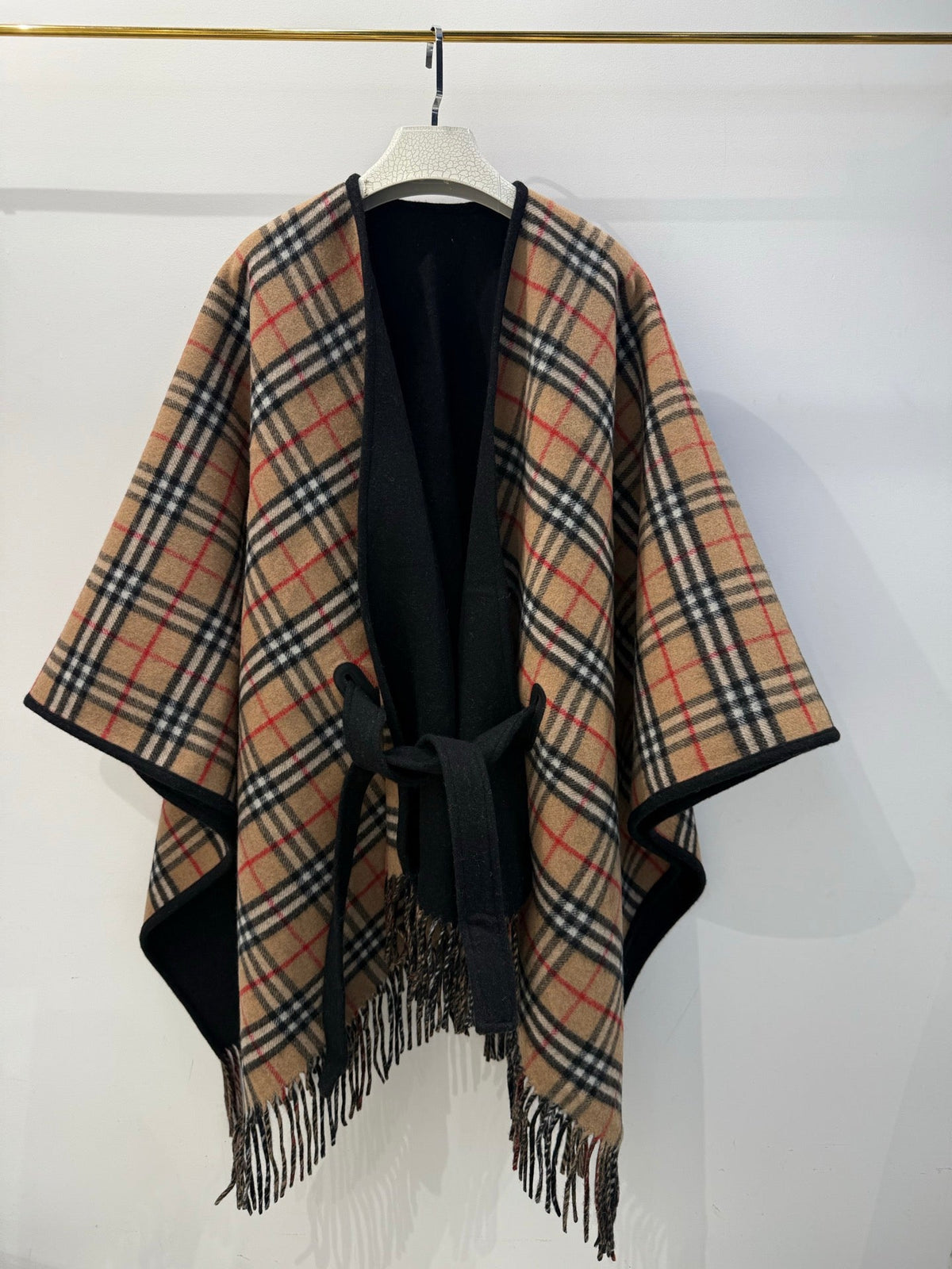 BRR 26s Striped Reversible Cape/Shawl 217321