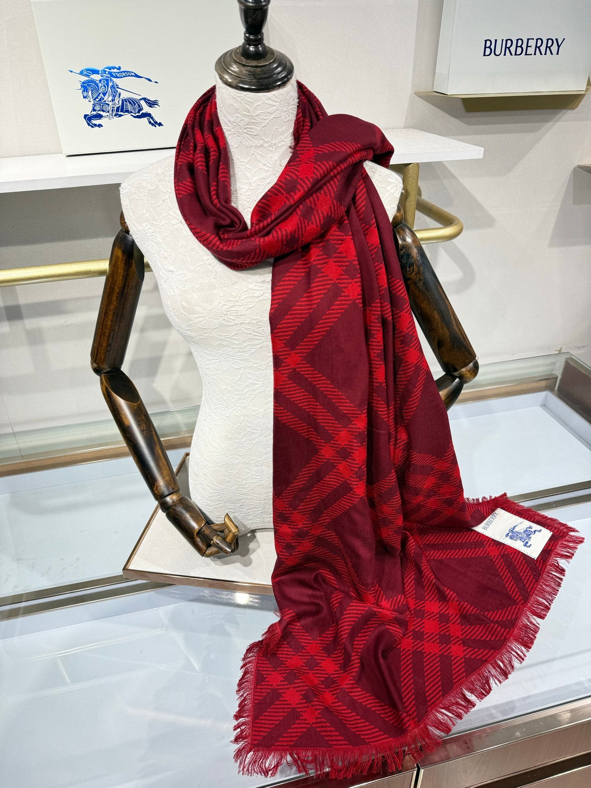 BRR 26s Scarf 200x65cm In Wool Silk 217499