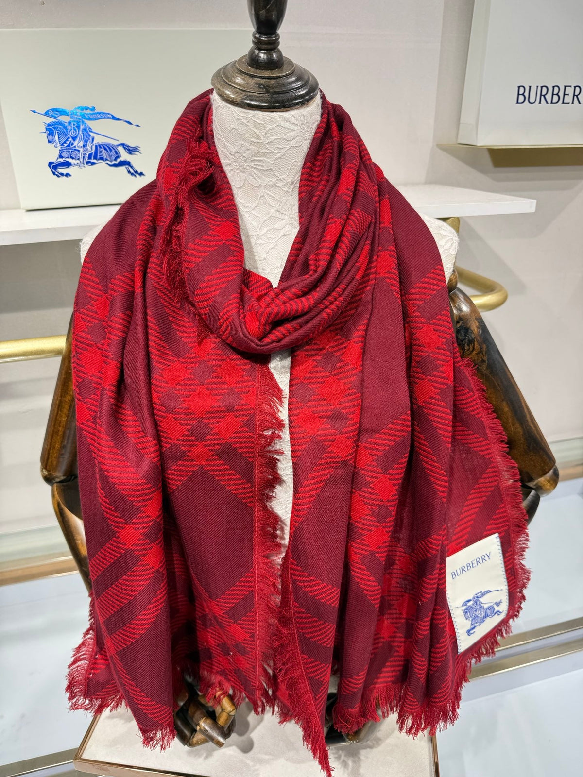 BRR 26s Scarf 200x65cm In Wool Silk 217499