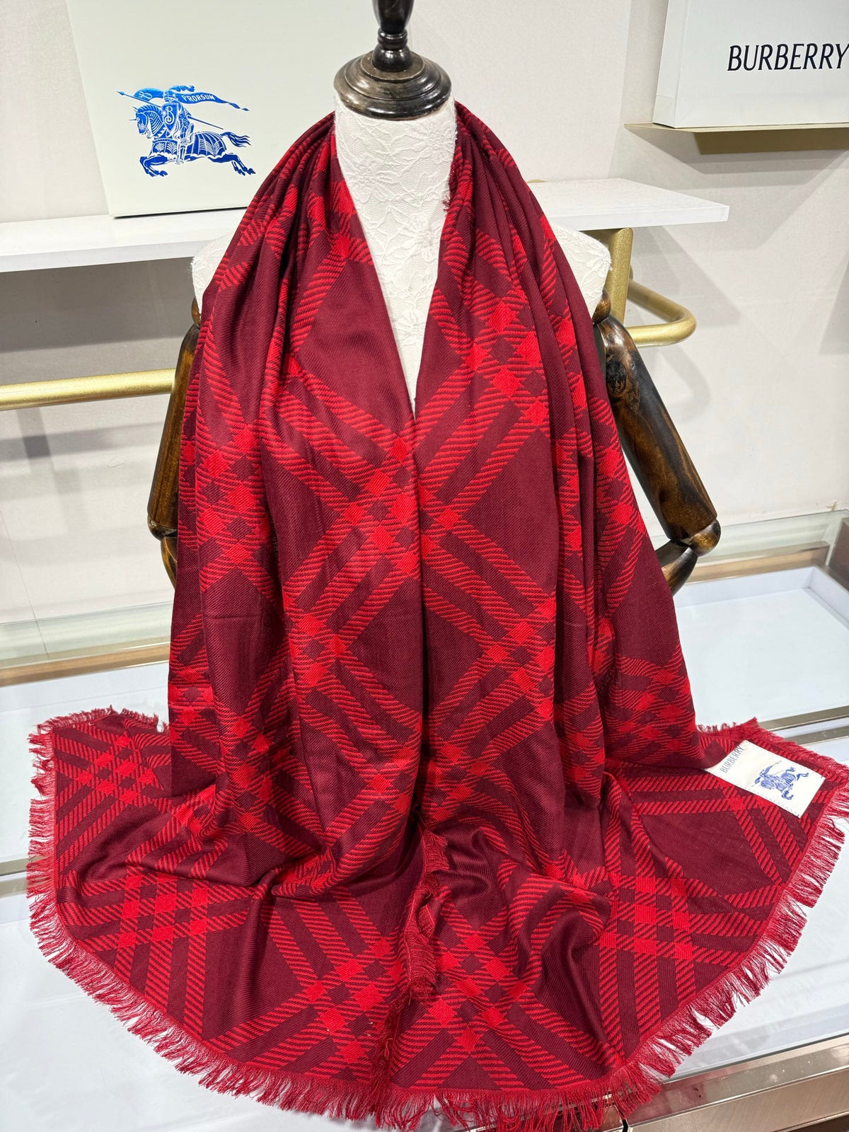 BRR 26s Scarf 200x65cm In Wool Silk 217499