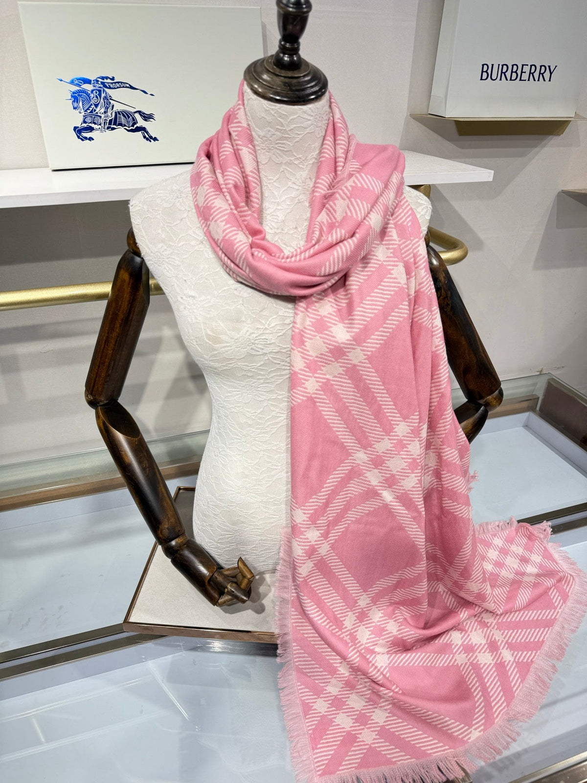 BRR 26s Scarf 200x65cm In Wool Silk 217505