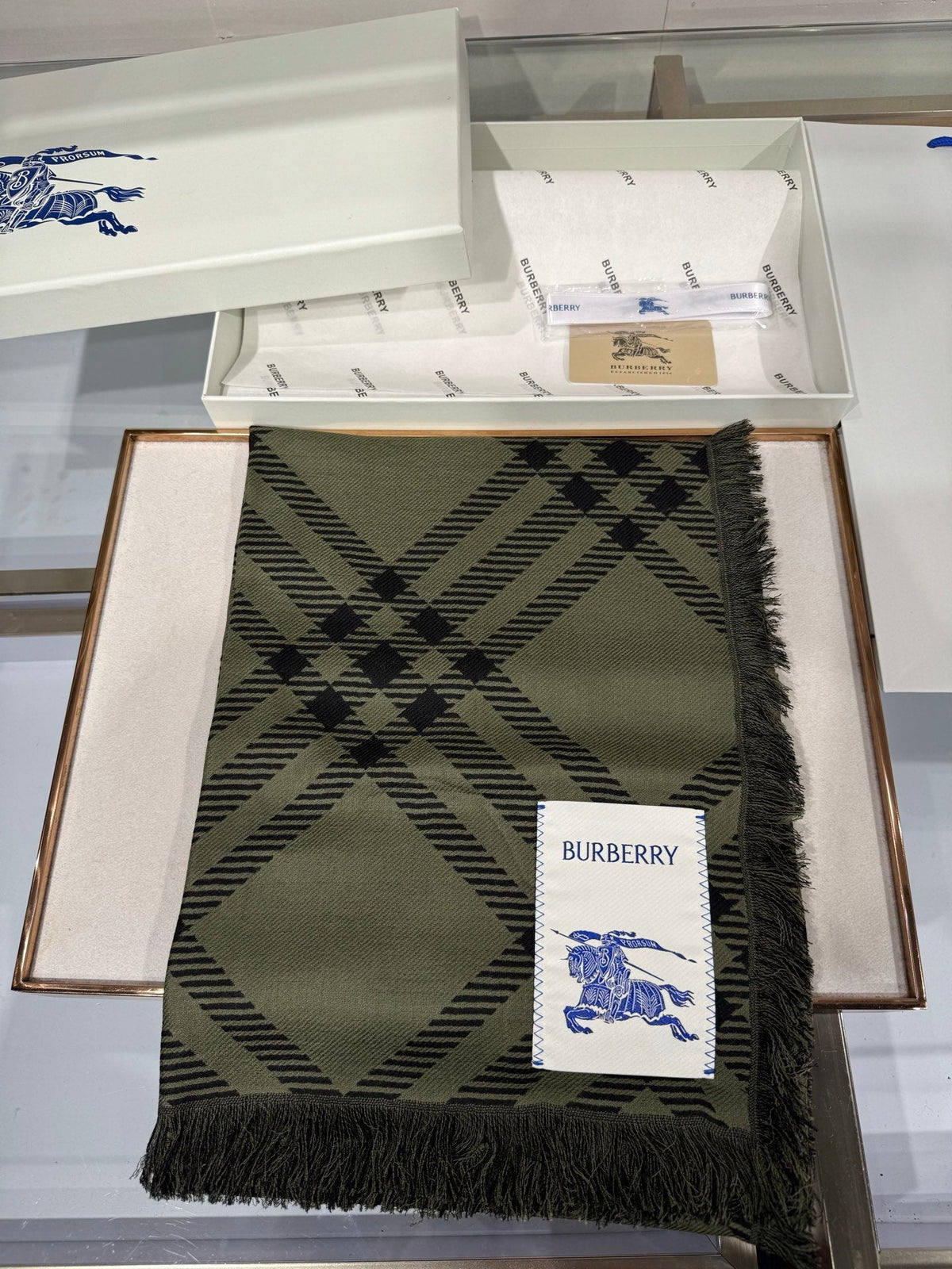BRR 26s Scarf 200x65cm In Wool Silk 217508