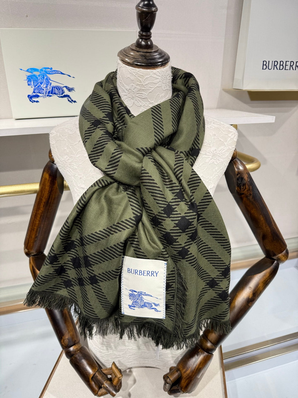 BRR 26s Scarf 200x65cm In Wool Silk 217508