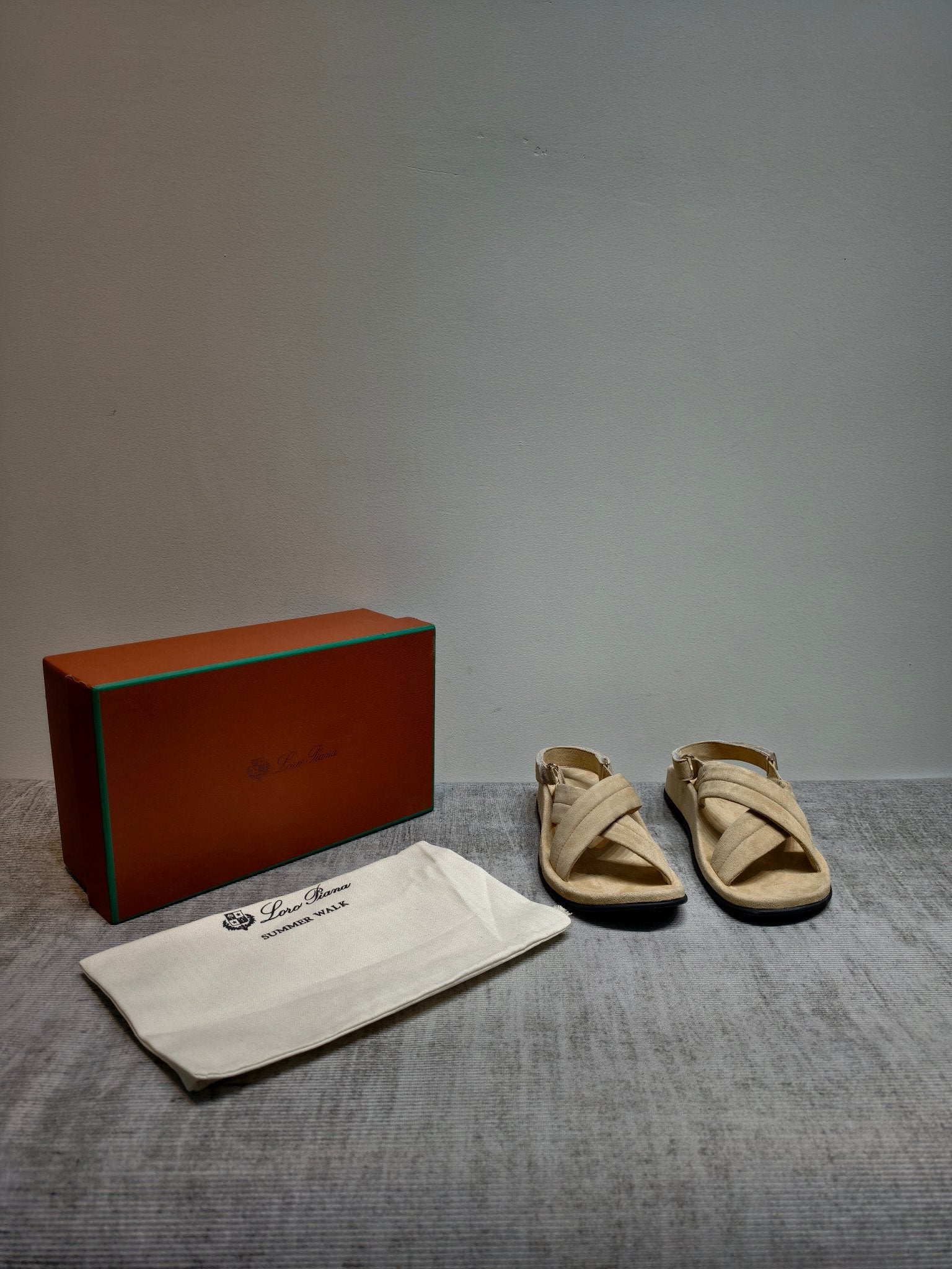 LP 26s Hector Sandal Khaki Suede 864861