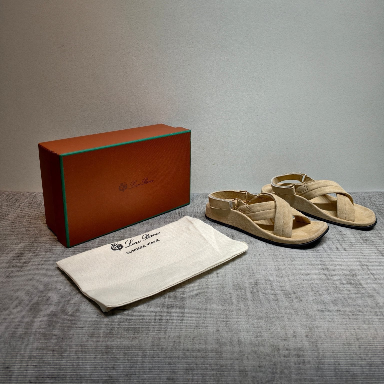 LP 26s Hector Sandal Khaki Suede 864861