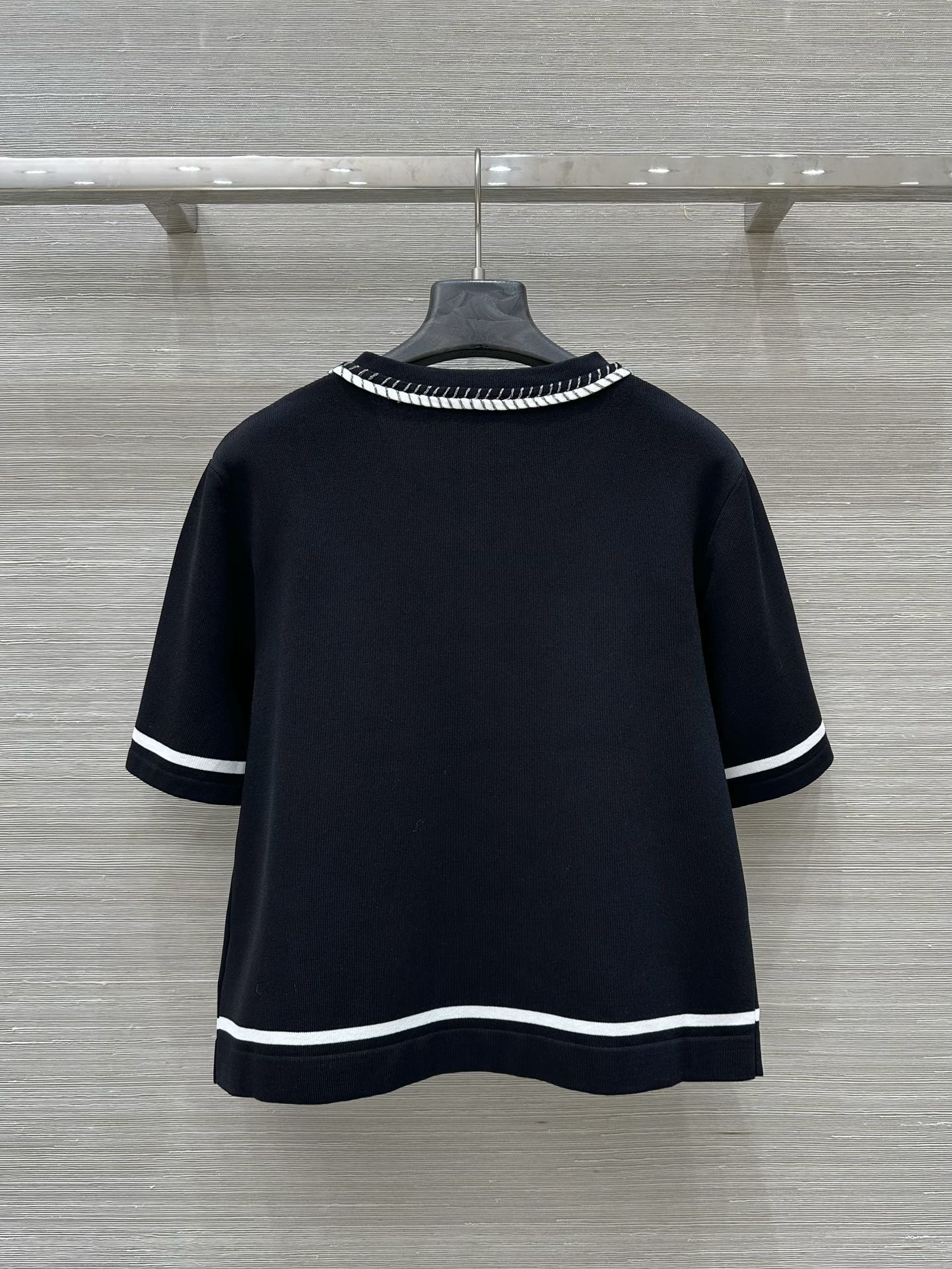 CC Short Sleeve Cardigan Black
