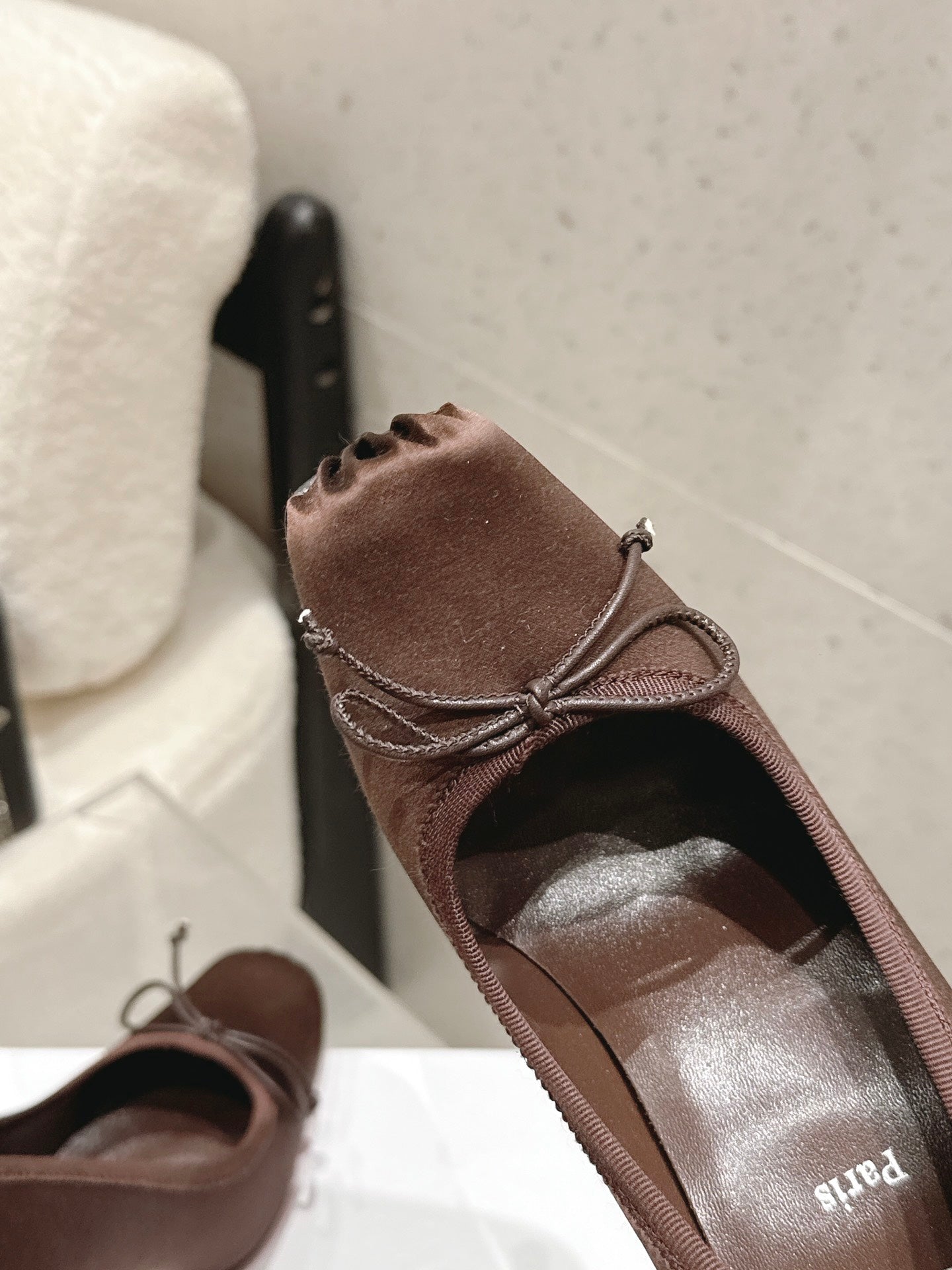 CL Cassia Nodo Pumps 10.5 Brown Satin 610826