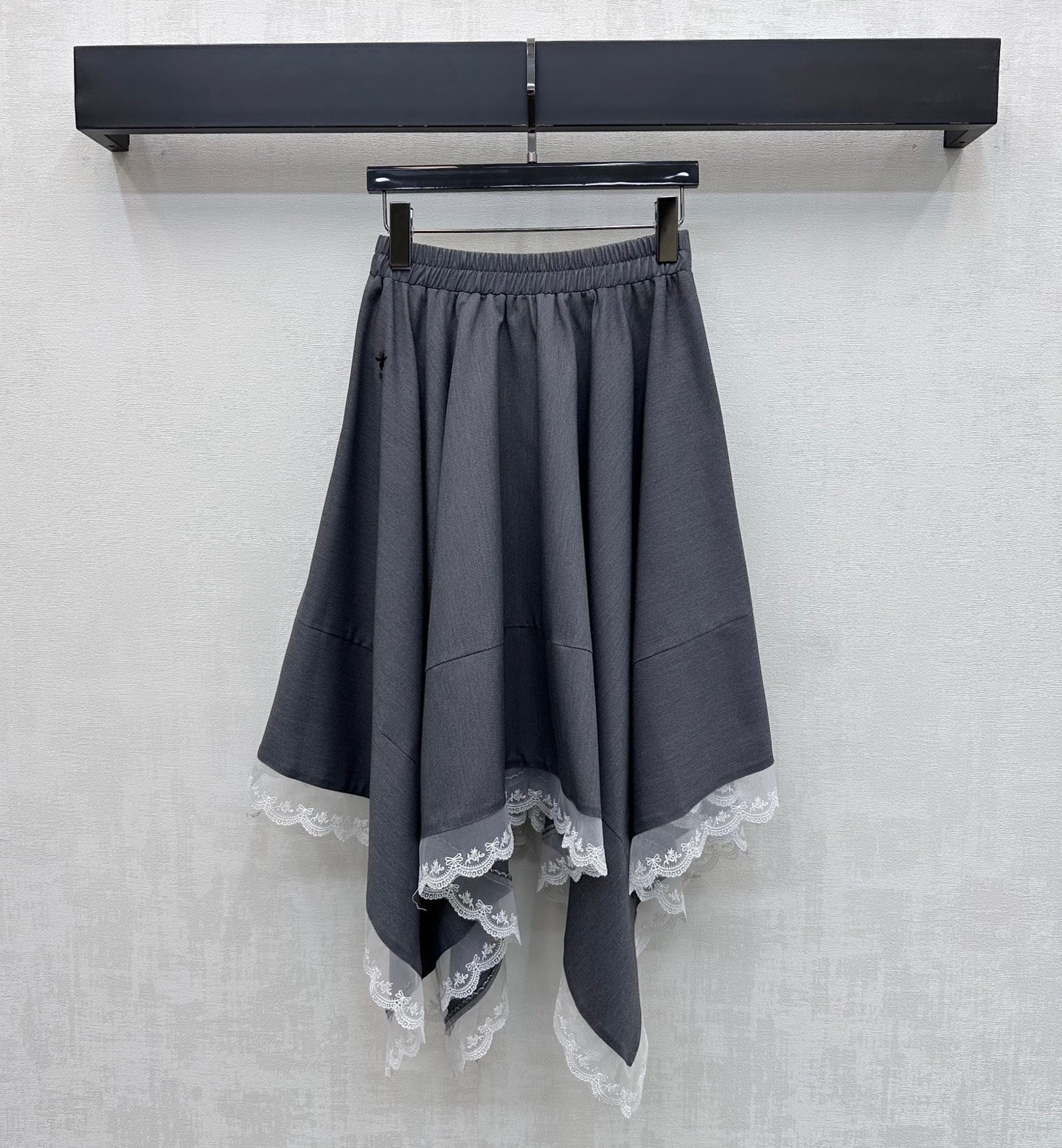 CD 26s Asymmetrical Skirt Grey Polyester 363938