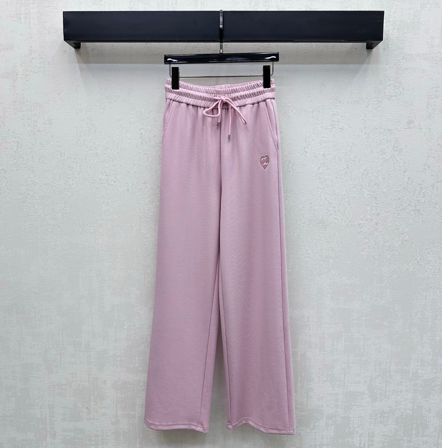 CC 2026 Straight-Leg Trousers Pink Tencel Cotton 366979