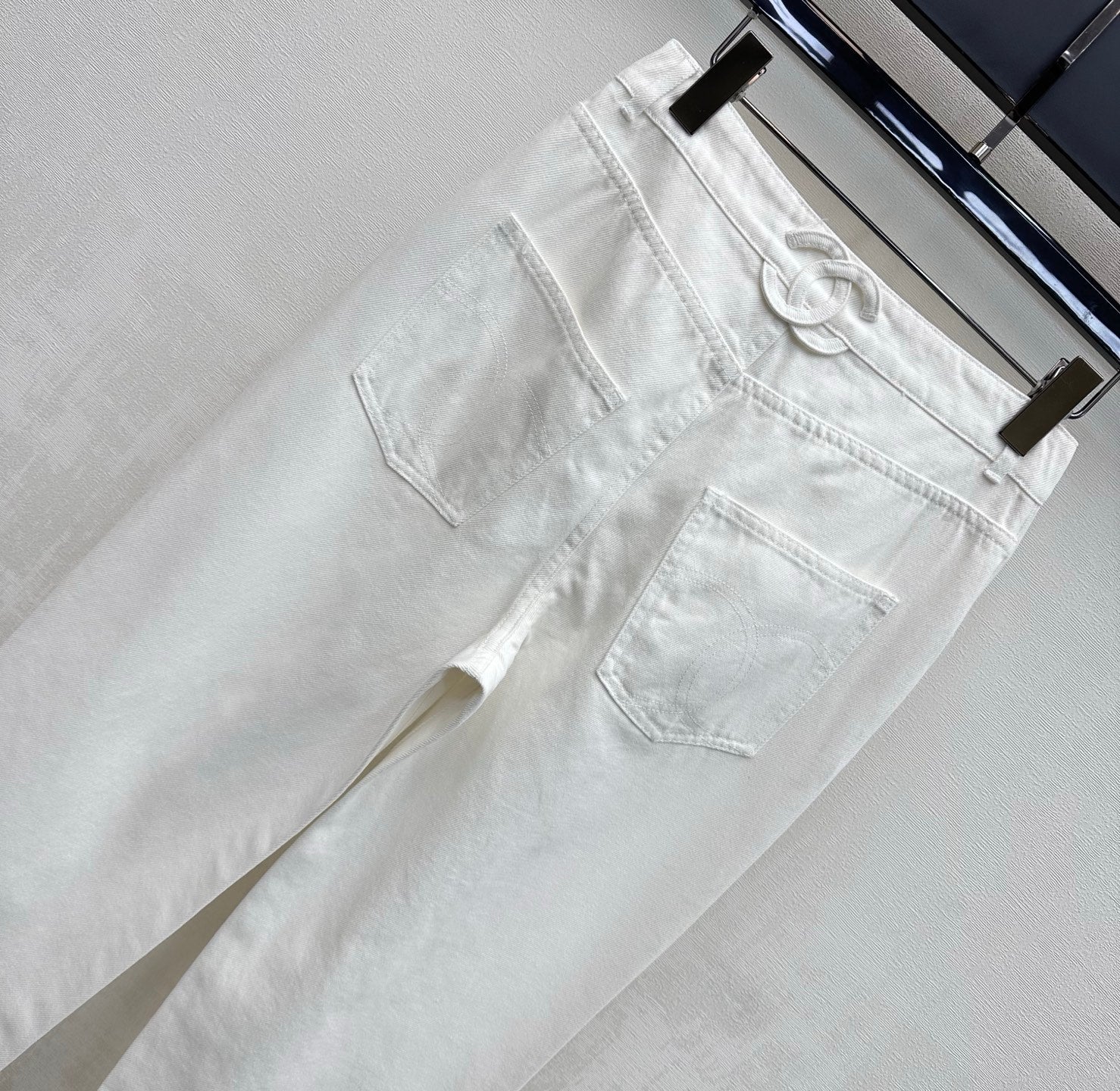 CC 26s Button-Up Jeans White Denim 366924