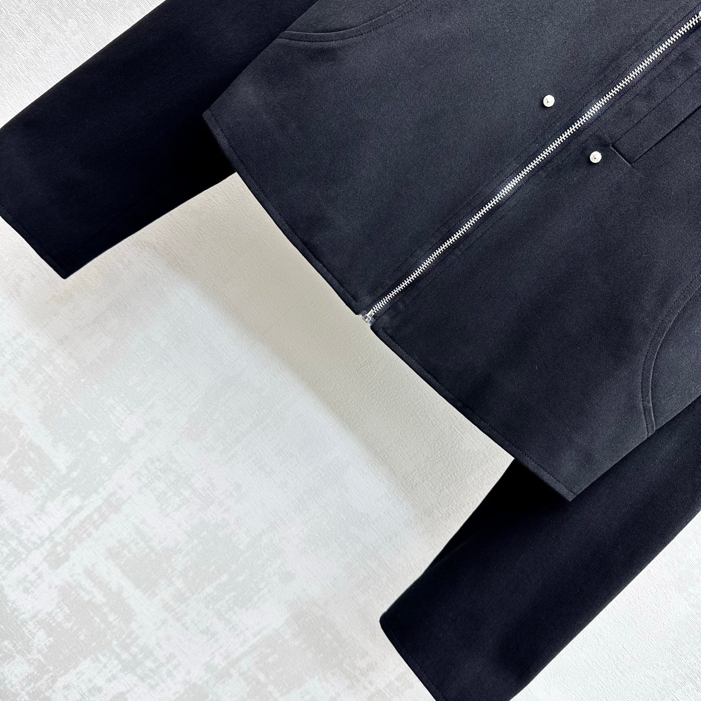 HM 26s Twill Jacket Black Blue Cotton378846