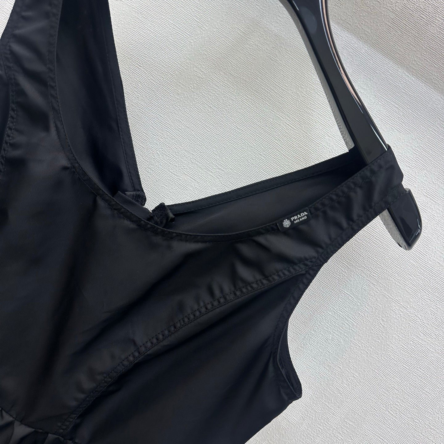 Prada 26s Vest Dress Black Polyester 396594