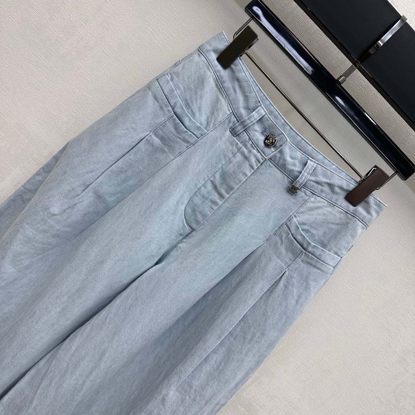 Chanel 26s Wide-Leg Jeans 1435