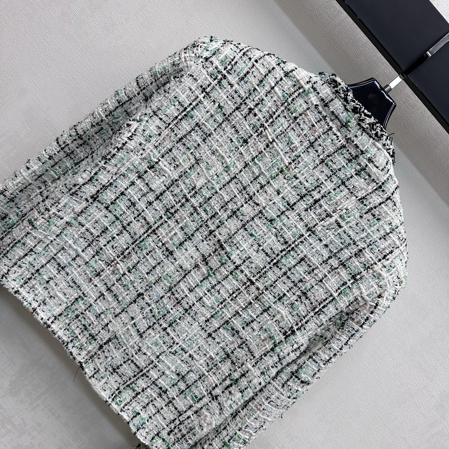CC 26s Jacket White Black Green Tweed 407415