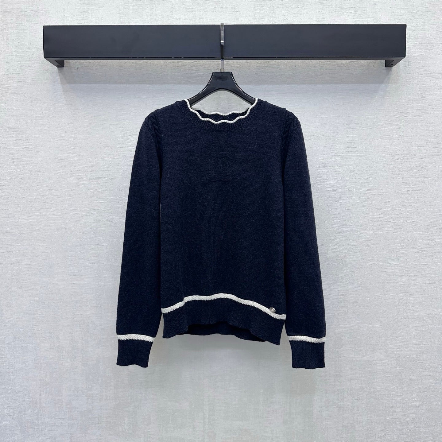 CC 26s Long-Sleeved Top Navy Blue Wool 421304