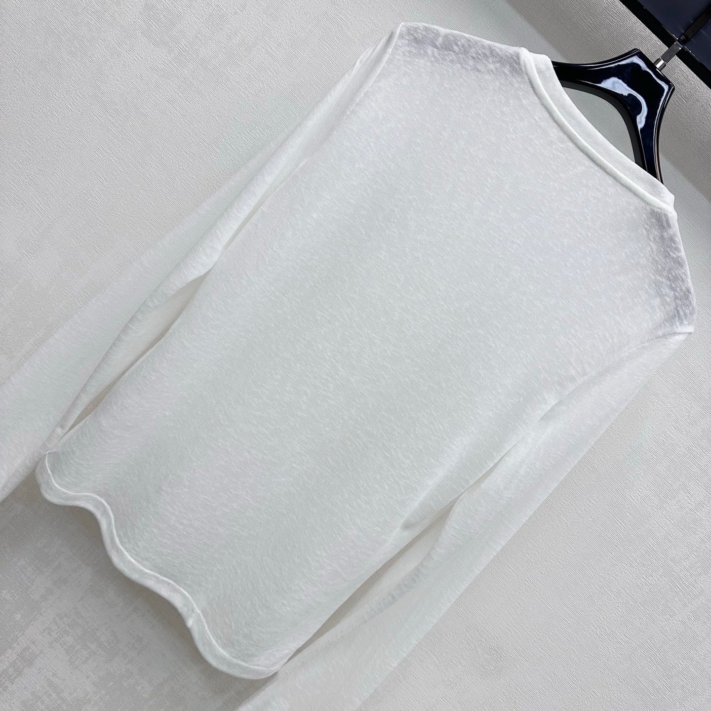 CD 26s Embroidered Slim Fit Long-Sleeve White Cotton 422620