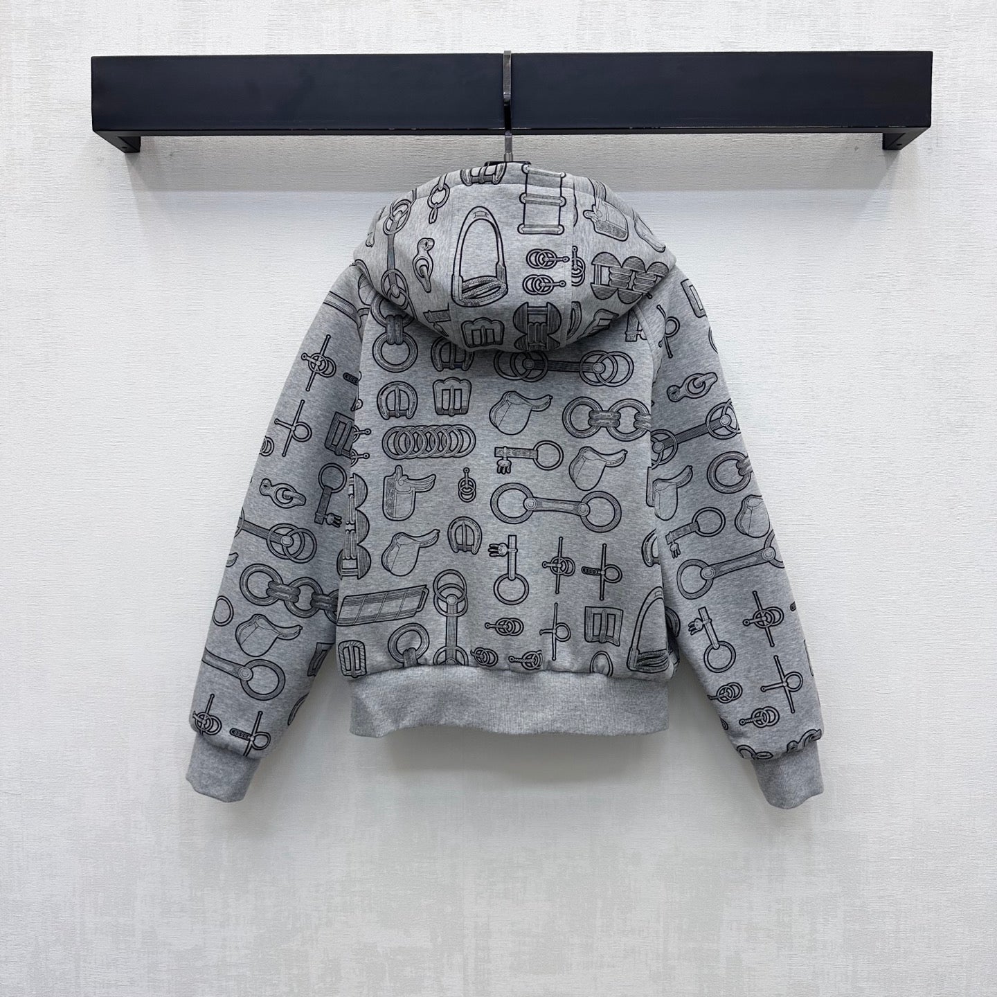 HM 26s "Cahier du Colporteur" Reversible Jacket Grey Cotton 422585