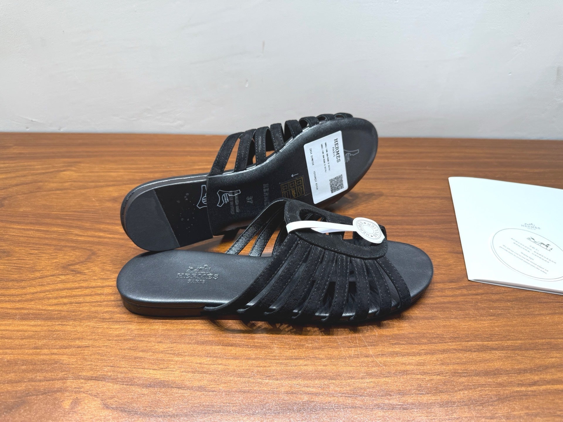 HM Noria Sandals Black Suede 849477