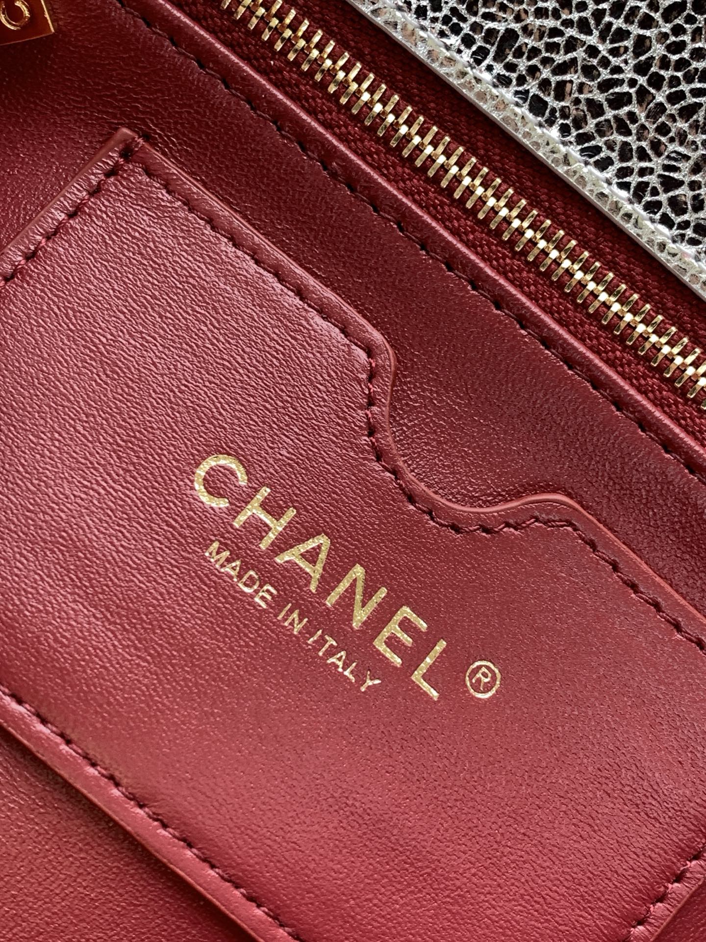 CC 26X Handbag 26cm Metallic Sliver Calfskin