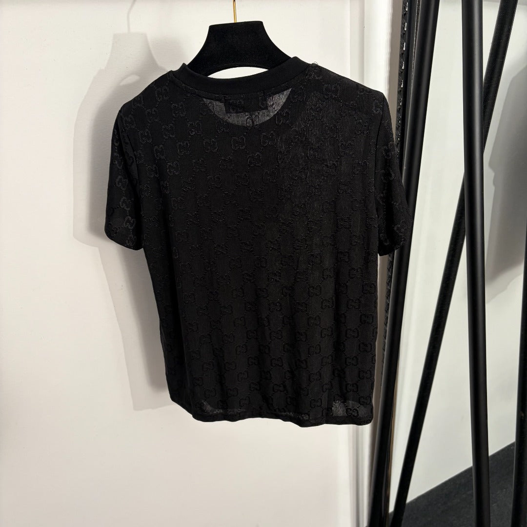 Gucci 26s Mesh Short Sleeve T-Shirt 317