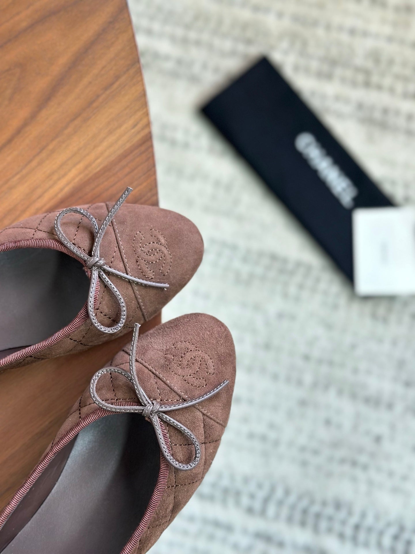 CC 26s Ballet Flat Coffee Suede 938166