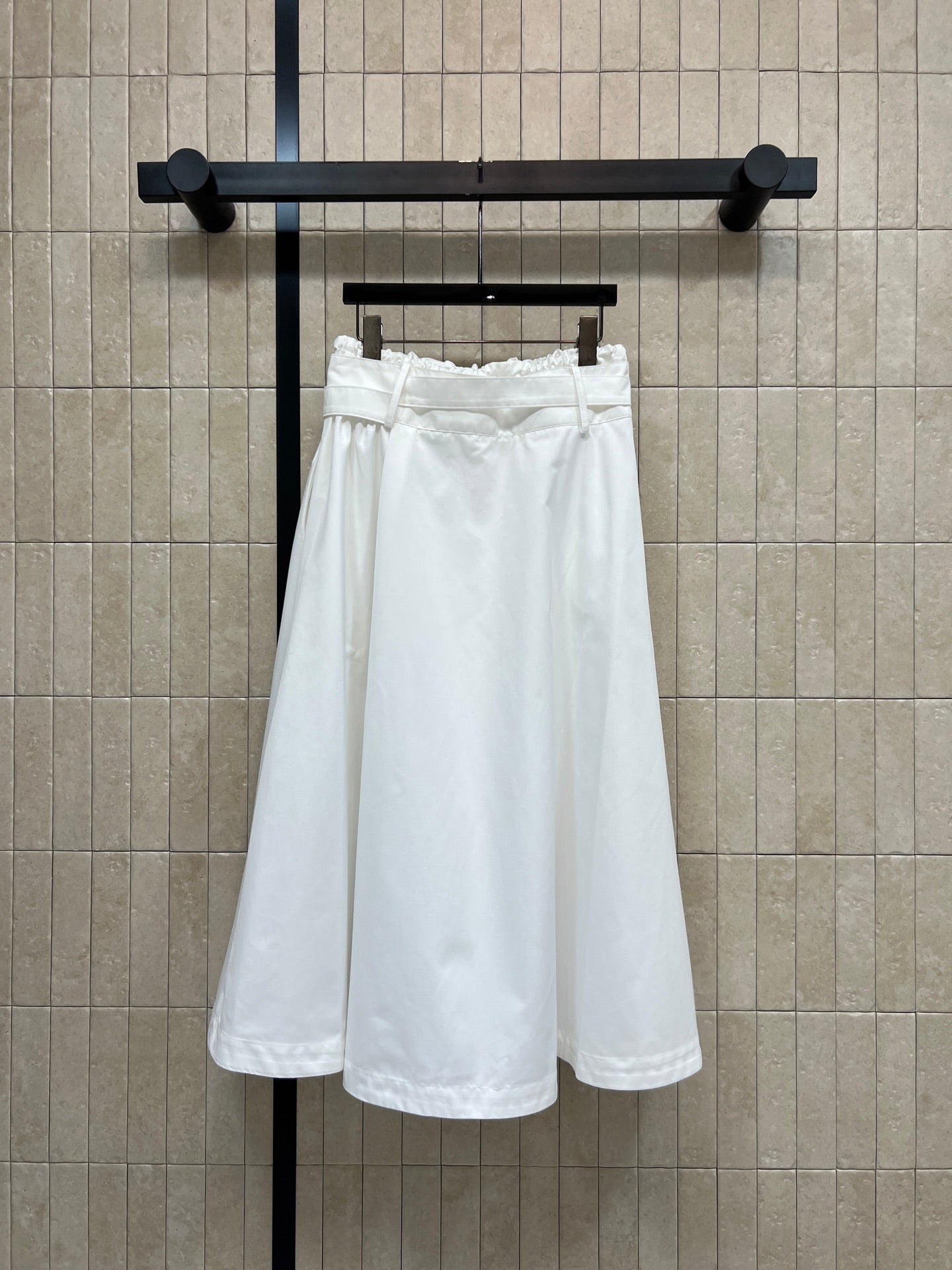 Loewe Skirts White Polyester 402838