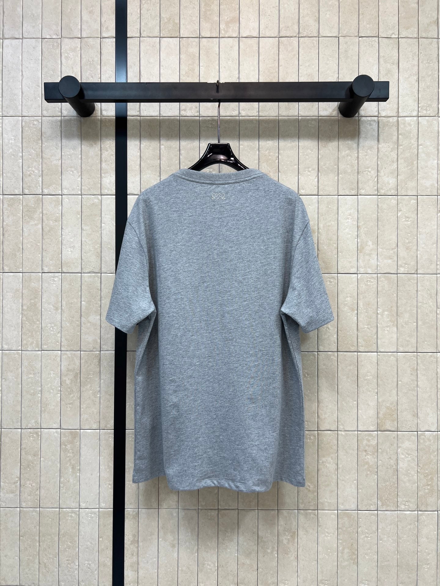 Loewe Relaxed Fit T-shirt Grey Cotton 402848