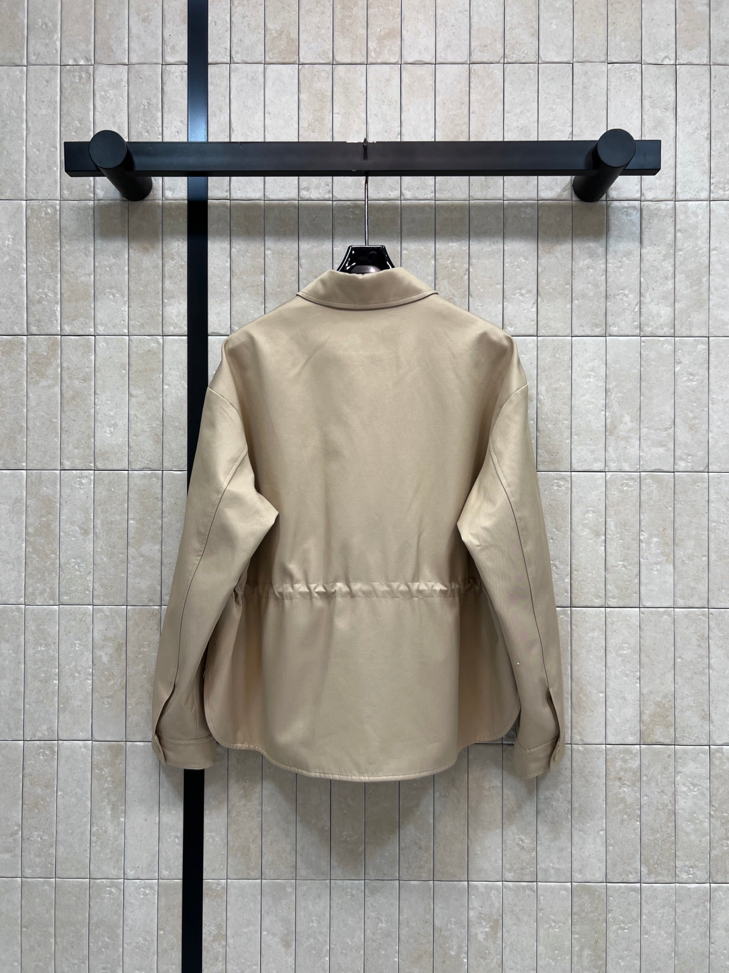 Loewe Workwear Jacket Khaki Cotton 402815