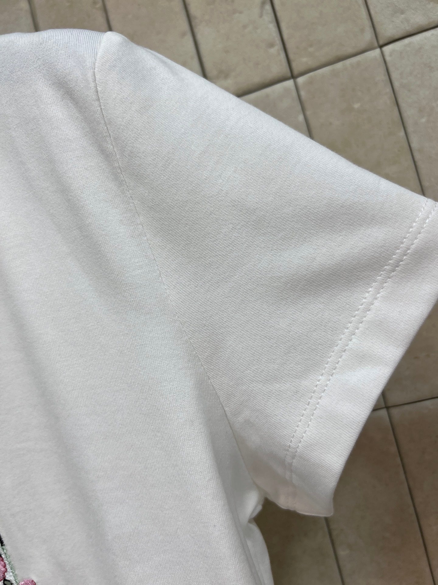 CD 26s Short-Sleeved T-Shirt White Cotton 412164