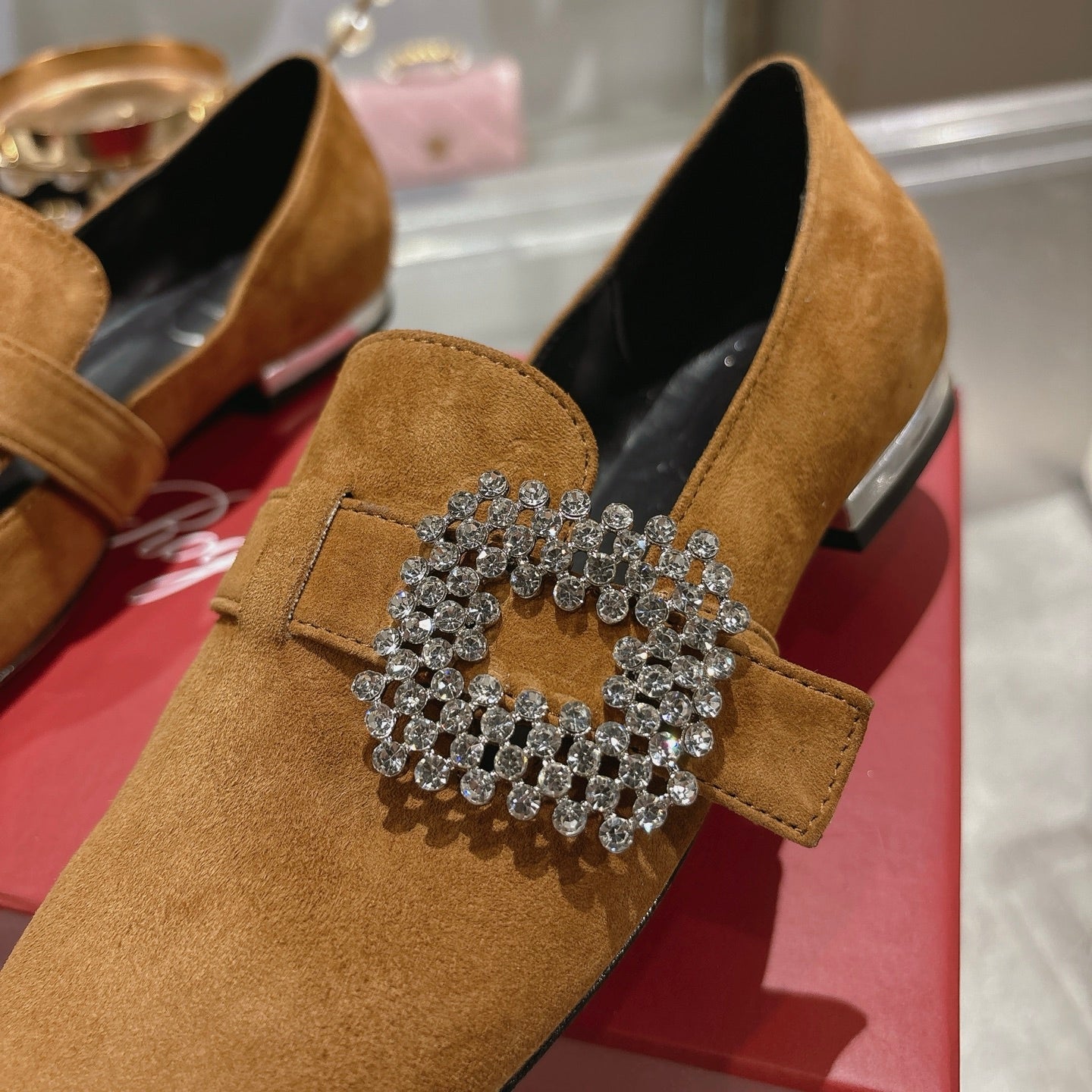 Viv 25 Loafer Brown Cowhide Lambskin 317467