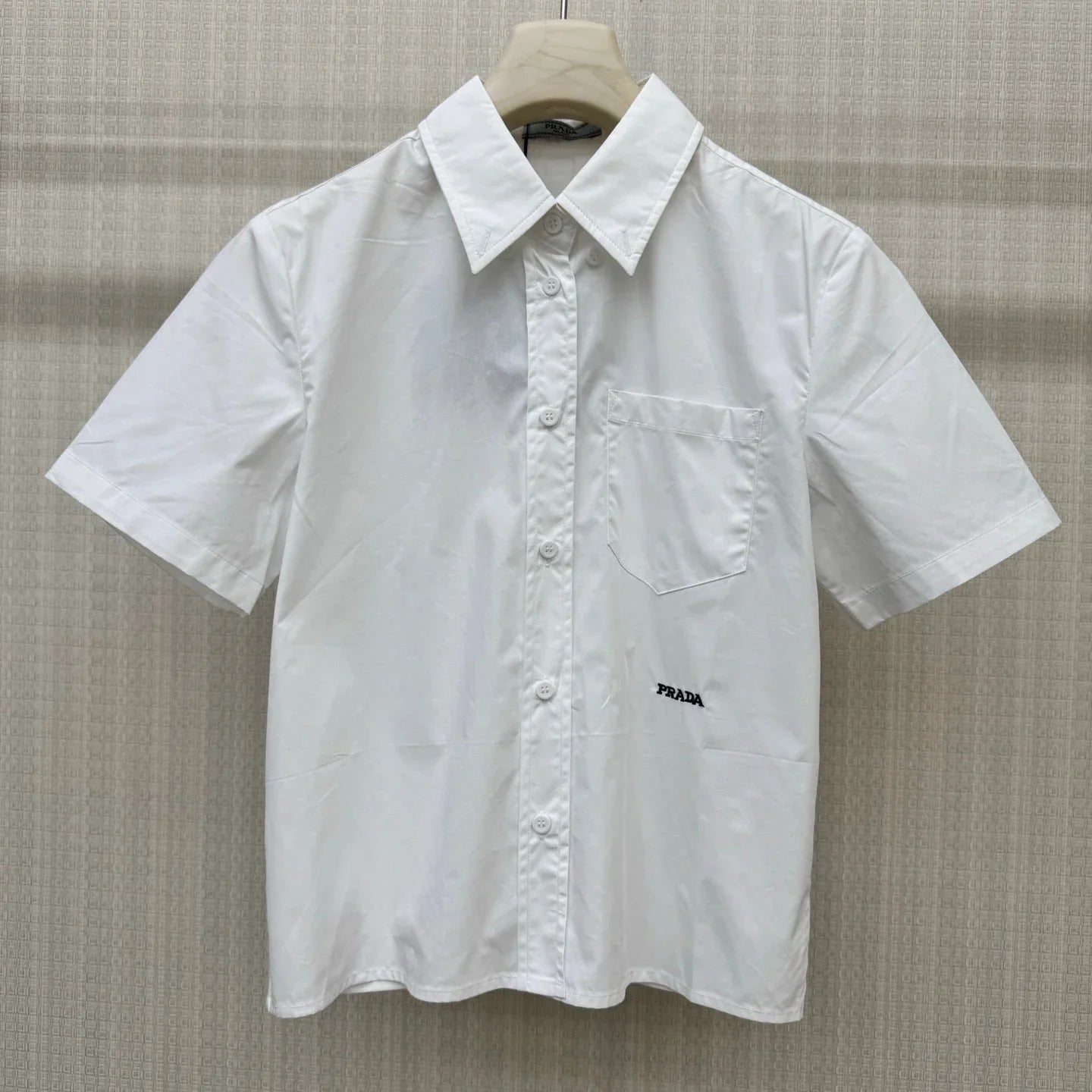 Prada 2026 Shirt White Cotton 399169